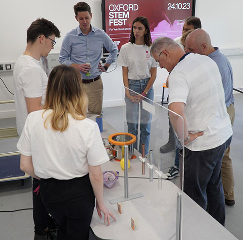 Students and teachers at STEM FEST 2023