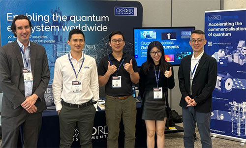 Oxford team at Quantum Australia 2024