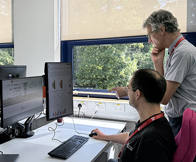 Dr Andrew Varney (left) and Steven Ball (right)