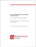 TeslatronPT Plus App Note &ndash; Coulomb blockade thermometer measurements